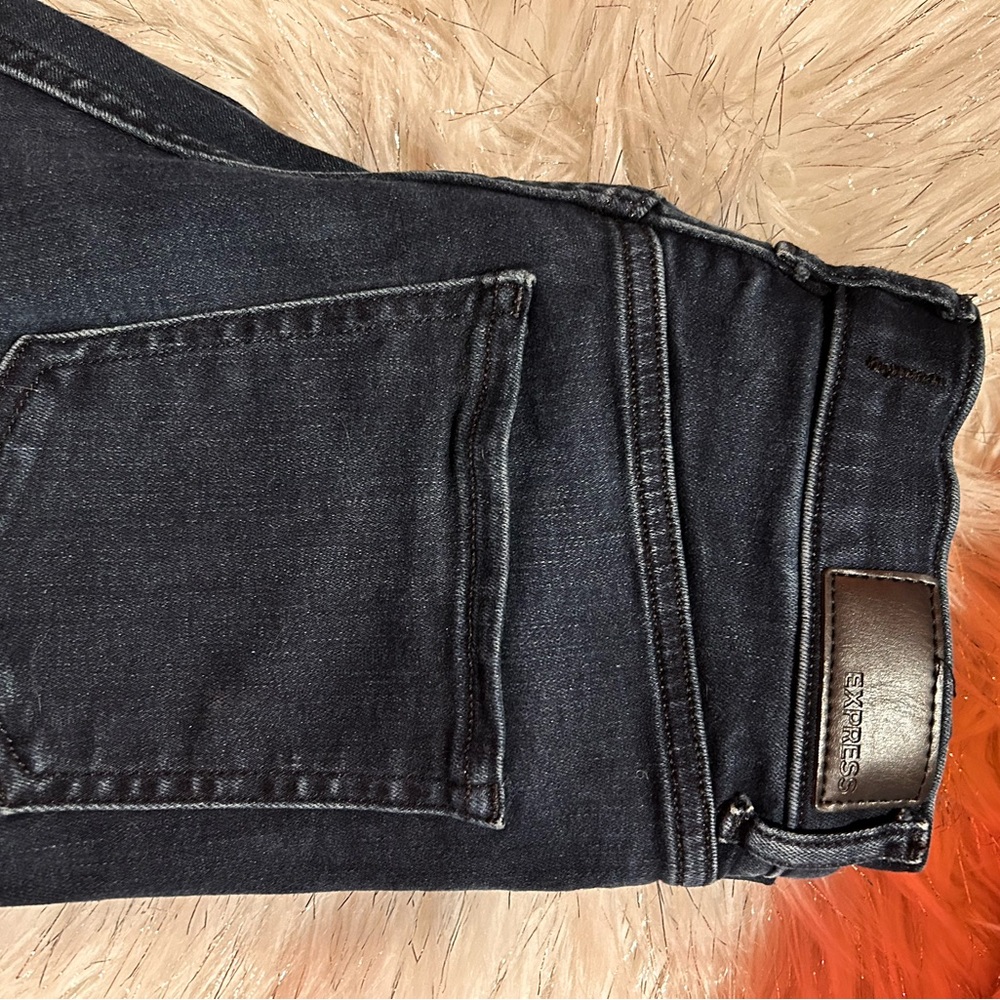 Express Dark Blue Denim Jeans